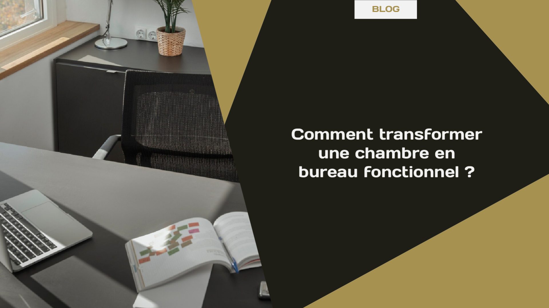 Blog Comment transformer une chambre en bureau fonctionnel --100