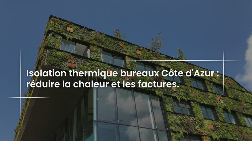 Blog Isolation thermique bureaux Côte d'Azur - réduire la chaleur et les factures