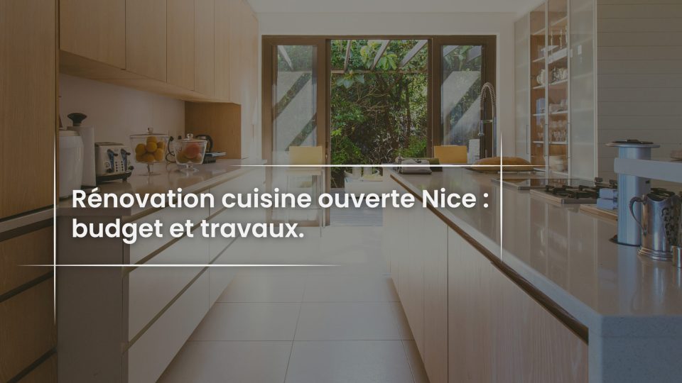 Blog Rénovation cuisine ouverte Nice - budget et travauxPIZZA