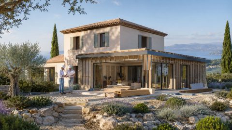 CONSTRUCTION DE MAISON INDIVIDUELLE DANS LES ALPES MARITIMES (2)