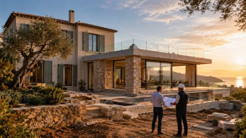CONSTRUCTION EXTENSION MAISON DANS LES ALPES MARITIMES ADN BTP (2)
