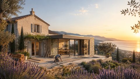 CONSTRUCTION EXTENSION MAISON DANS LES ALPES MARITIMES ADN BTP (3)