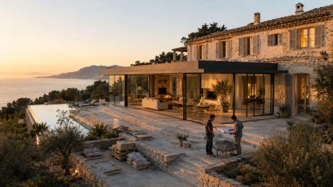 CONSTRUCTION EXTENSION VILLA DANS LES ALPES MARITIMES ADN BTP (3)