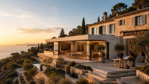 CONSTRUCTION EXTENSION VILLA DANS LES ALPES MARITIMES ADN BTP (4)