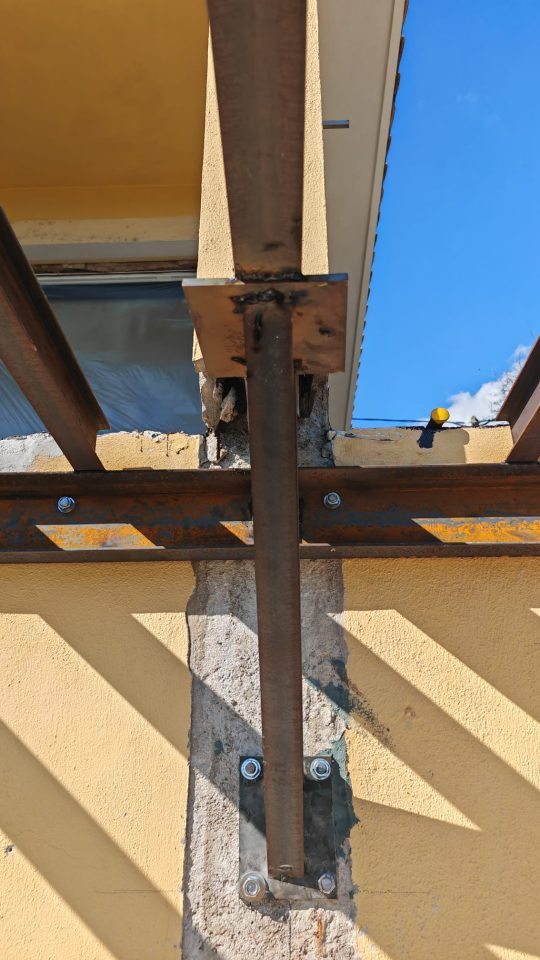 LA FARGES - PROJETS RENOVATION CONSTRUCTION D UNE TERRASSE EN PORTE A FAUX STRUCTURE METALLIQUE NICE ET ALPES MARITIMES 2