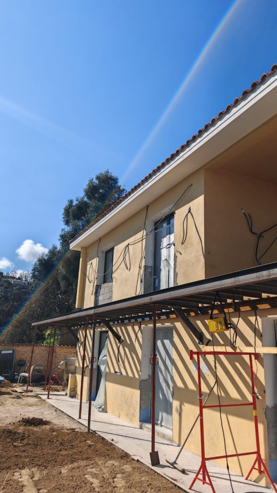 LA FARGES - PROJETS RENOVATION CONSTRUCTION D UNE TERRASSE EN PORTE A FAUX STRUCTURE METALLIQUE NICE ET ALPES MARITIMES 3