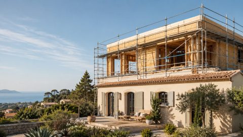 SURRELAVATION DE VILLA DANS LES ALPES MARITIMES (7)
